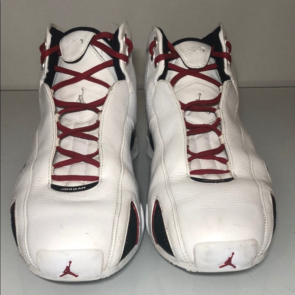 Jordan 21 White Varsity Red Metallic Silver (2006)